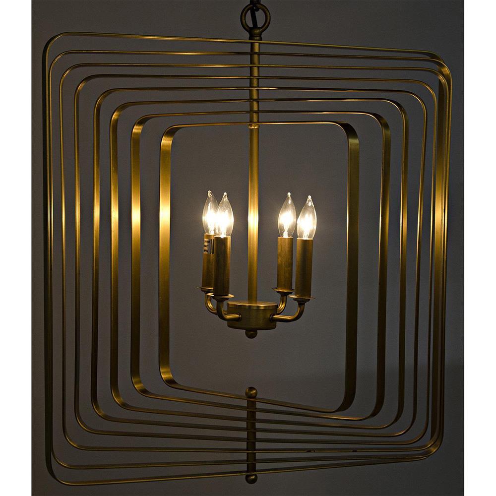 Augustin Small Gold Chandelier