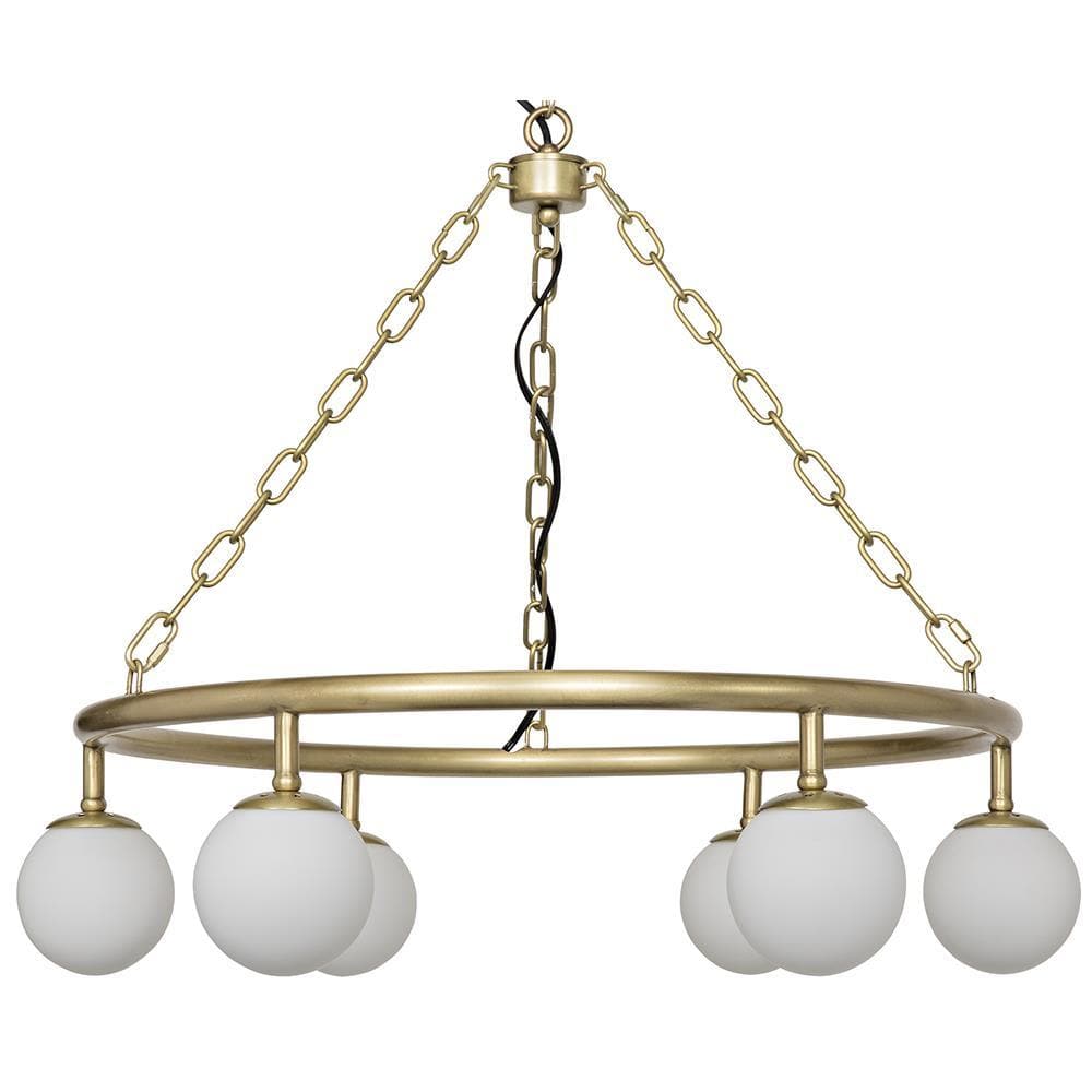 Edison Small Gold Chandelier
