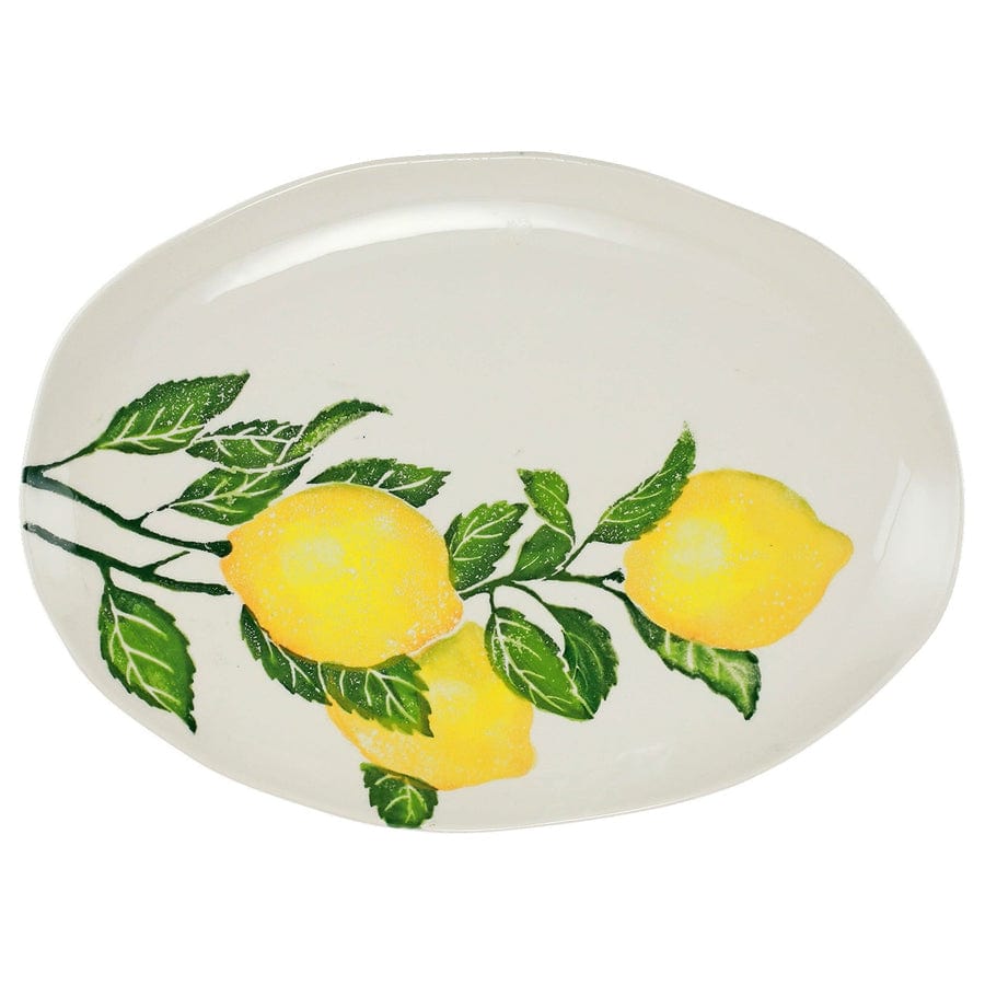 Vietri Vietri Limoni Medium Oval Platter LIM-9725