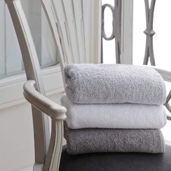 Graccioza Graccioza Long Double Loop Bath Towels - White - Available in 8 Sizes