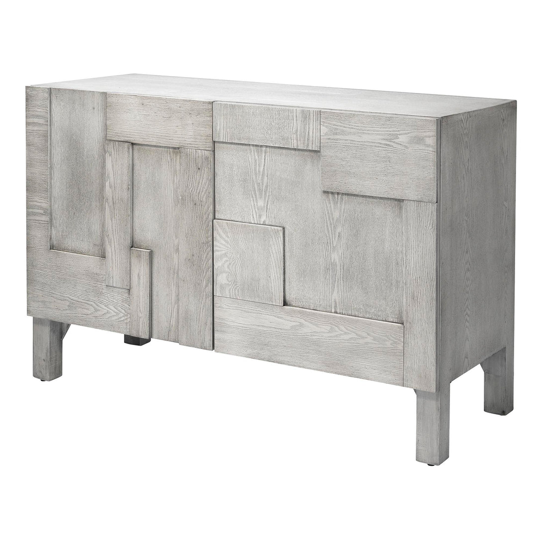 Jamie Young Context Credenza - Grey Washed Wood