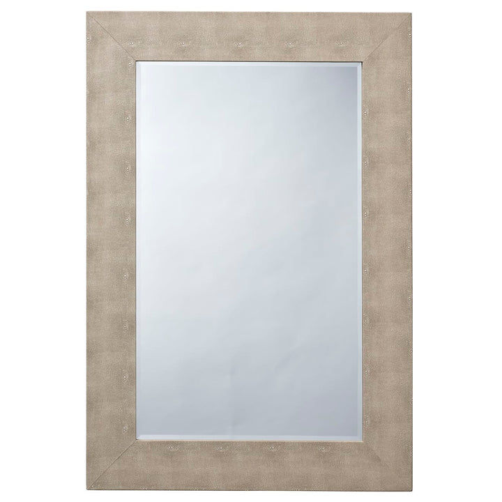 Jamie Young Jamie Young Lifestyle Structure Rectangle Mirror - Available in 2 Colors Ivory LS6STRURECIV