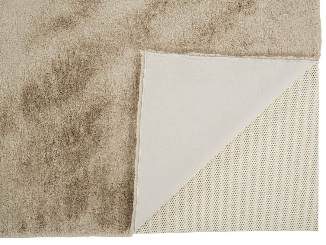Feizy Feizy Luxe Velour Glamorous Ultra-Soft Shag Rug - Wheat Beige - Available in 6 Sizes