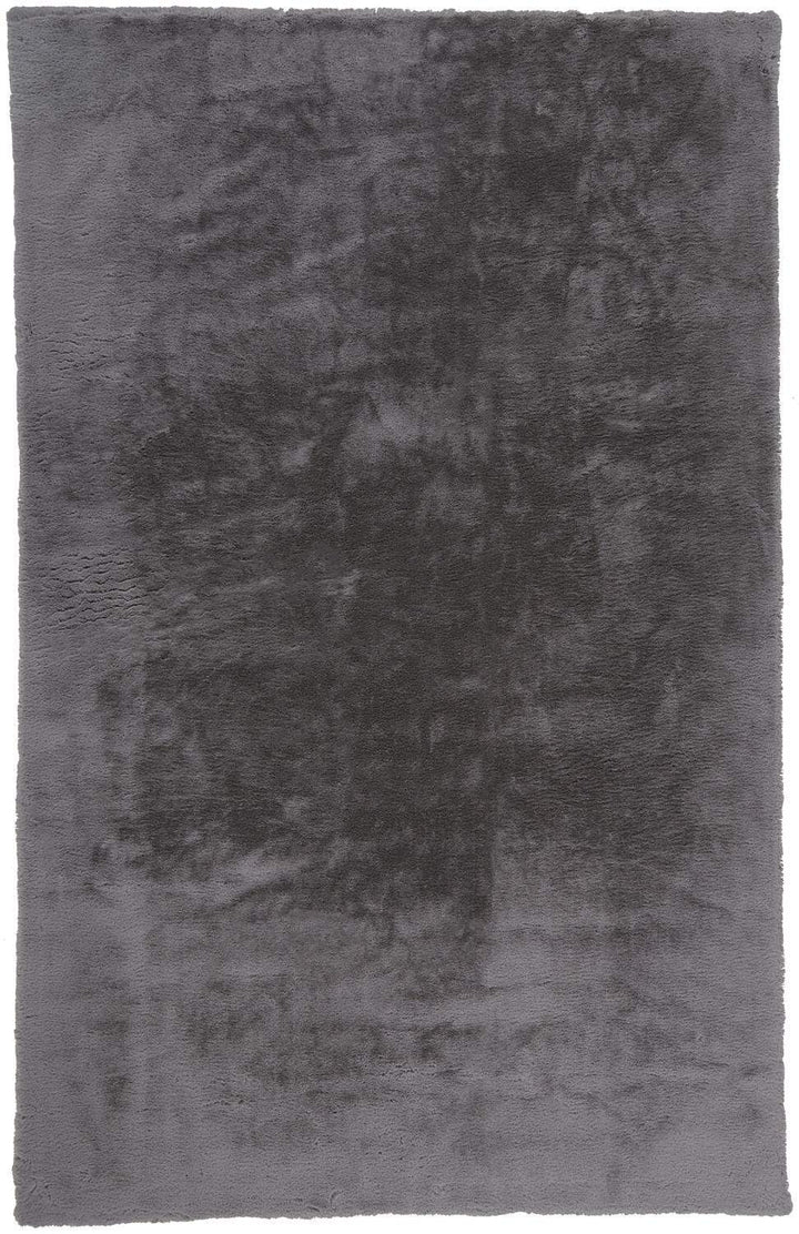 Feizy Feizy Luxe Velour Glamorous Ultra-Soft Shag Rug - Warm Dark Gray - Available in 6 Sizes 4' x 6' LXV4506FLGY000C00