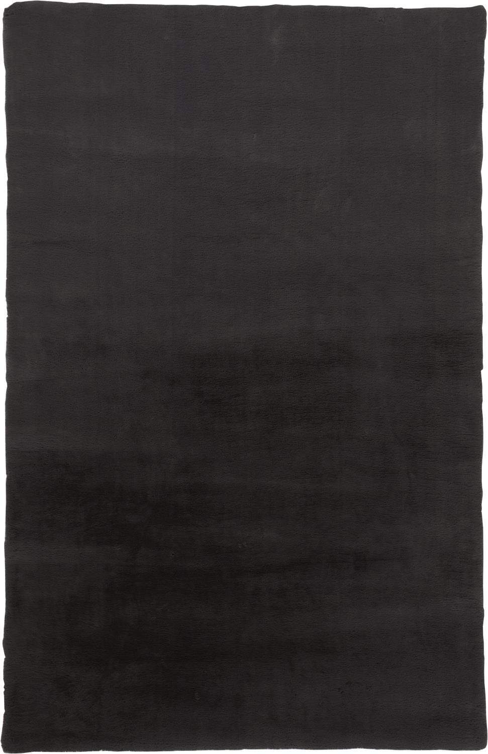 Feizy Feizy Luxe Velour Glamorous Ultra-Soft Shag Rug - Jet Black - Available in 6 Sizes 4' x 6' LXV4506FSLT000C00