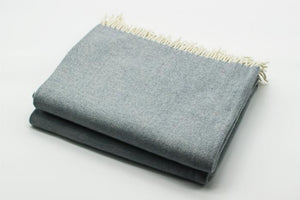Harlow Henry Harlow Henry Merino Wool Collection Throw - 8 Available Colors Light Blue SCT08