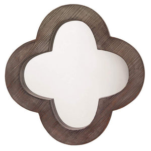 Jamie Young Jamie Young Clover Mirror in Gray Washed Wood M23