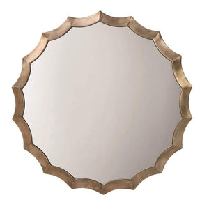 Jamie Young Jamie Young Round Scalloped Mirror M3