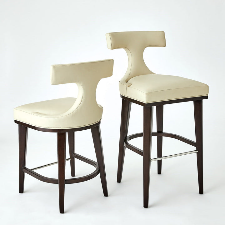 Anvil Back Counter Stool - Available in 3 Colors