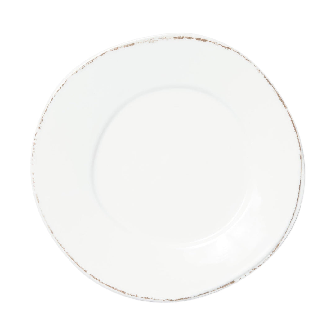 Vietri Vietri Melamine Lastra White Dinner Plate MLAS-W2300