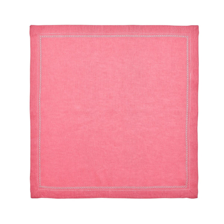Kim Seybert Classic Napkin in Pink - Set of 4