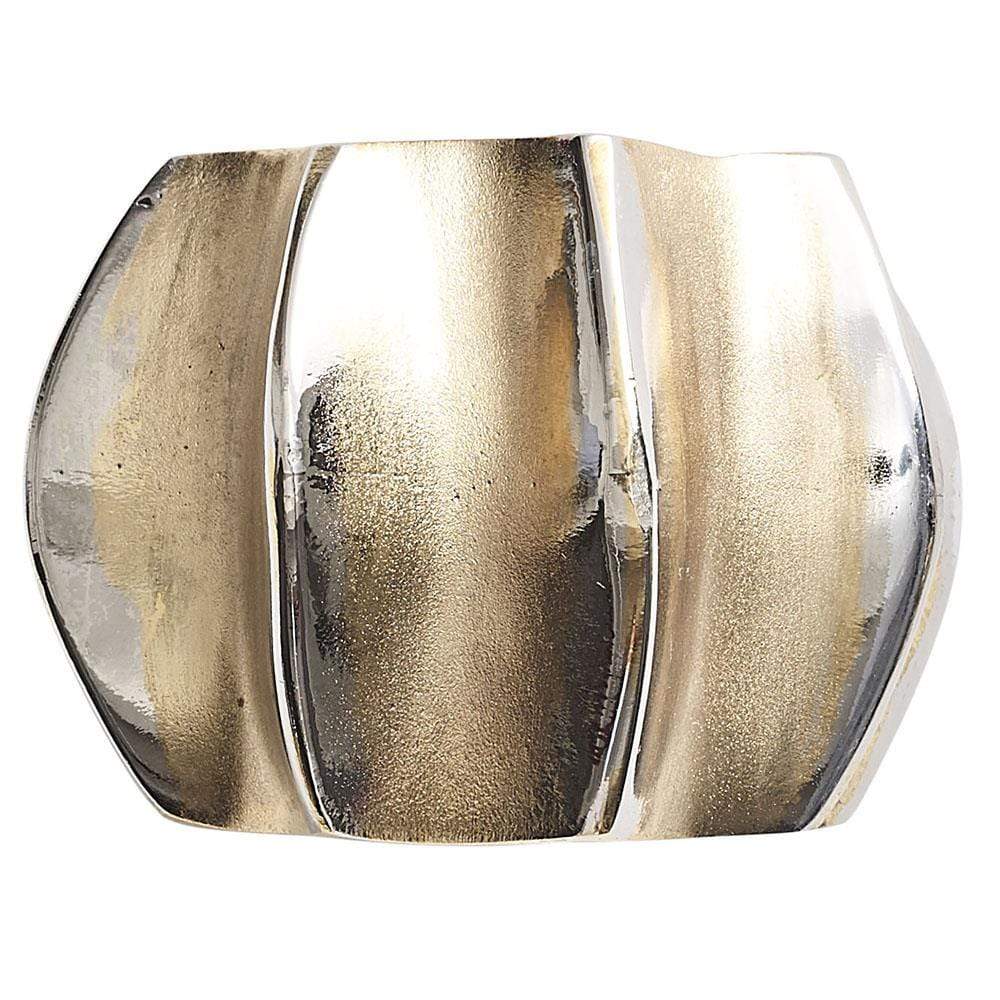 Kim Seybert Kim Seybert Desert Napkin Ring - Set of 4 - Gold & Silver NR1214000GDSL