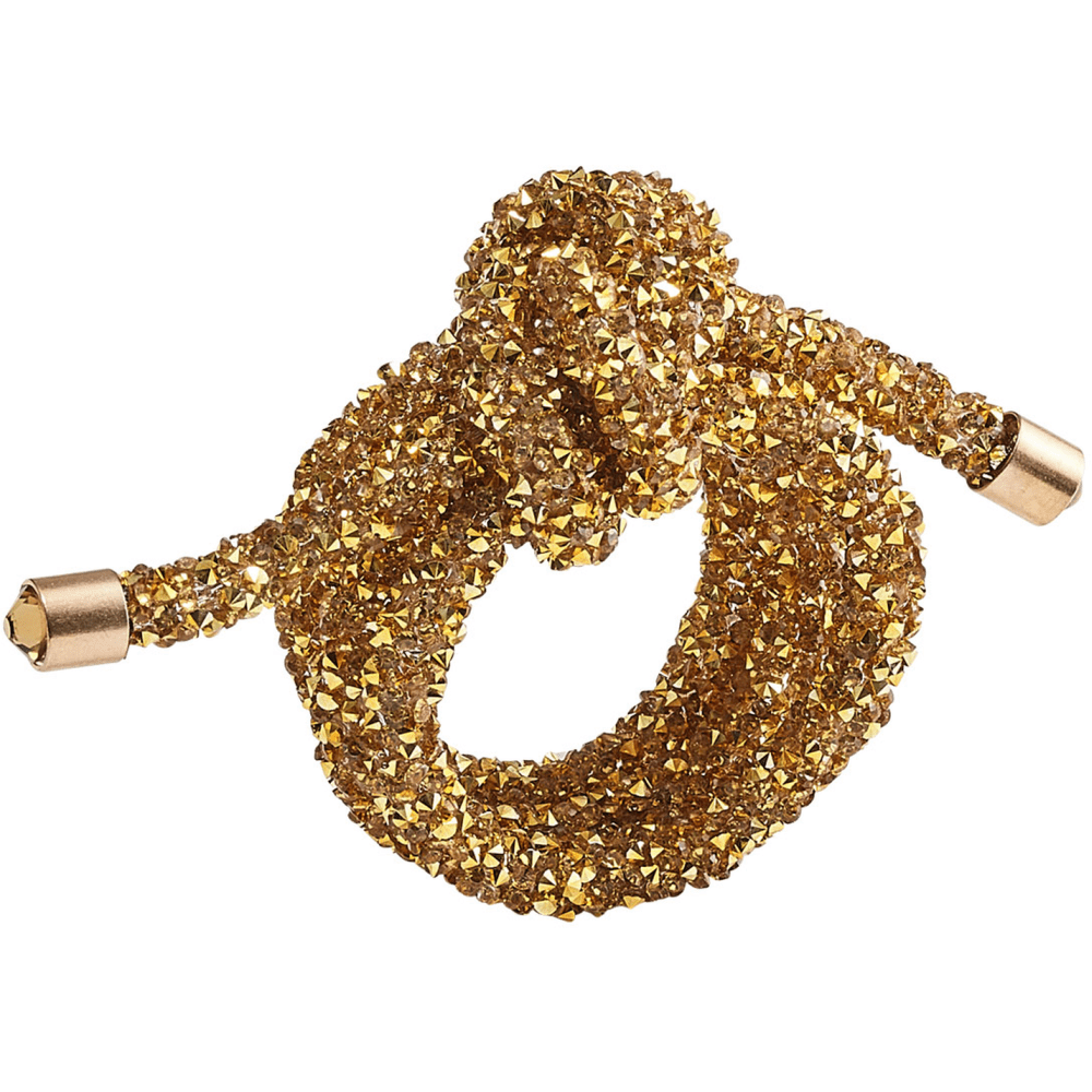 Kim Seybert Kim Seybert Glam Knot Napkin Ring in Gold – Set of 4 NR2201119GD