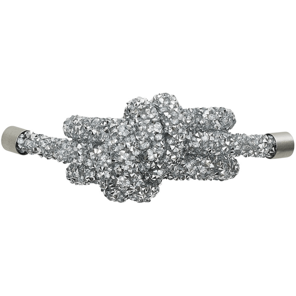 Kim Seybert Kim Seybert Glam Knot Napkin Ring in Silver Set of 4 NR2201119SLV