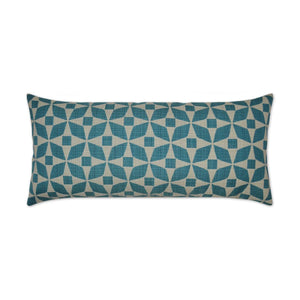 D.V. Kap D.V. Kap Marquee Lumbar Outdoor Pillow - Available in 2 Colors Turquoise OD-202-T