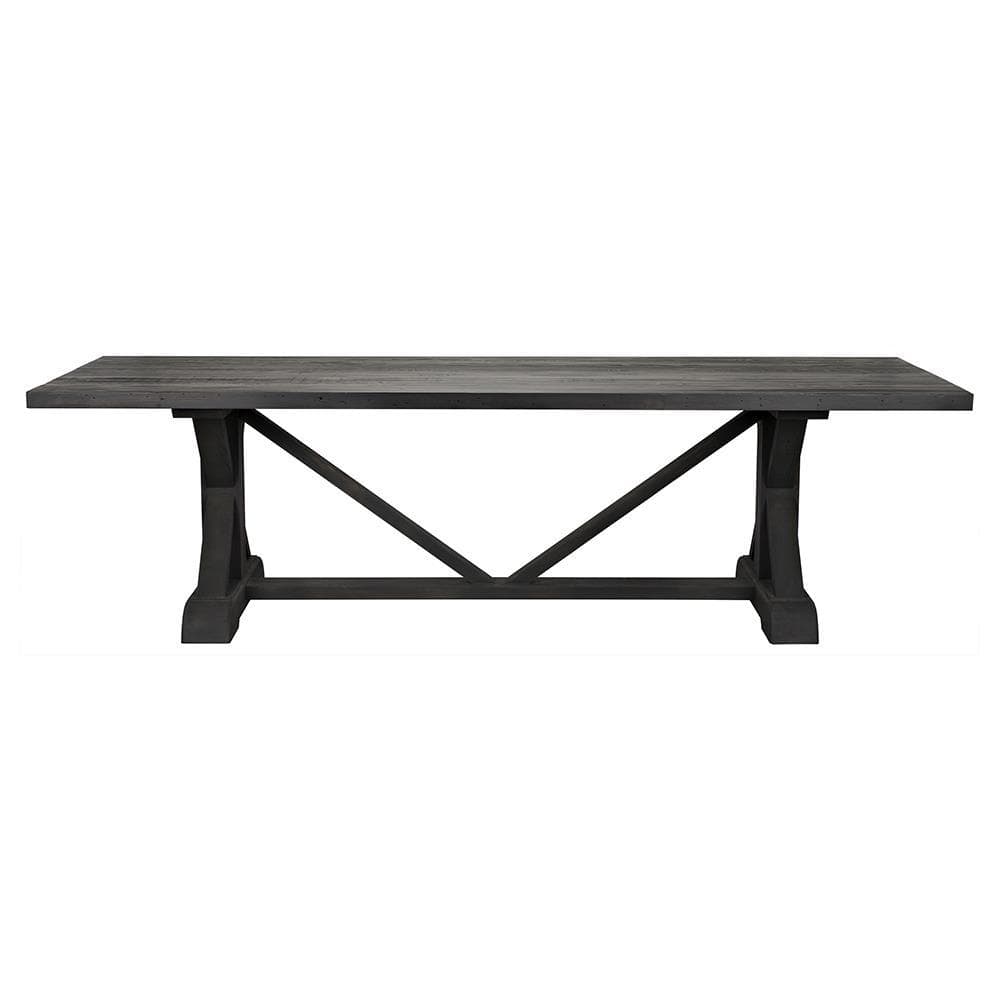 Noir Noir X-Dining Table - Large - Black OW006-10-BW