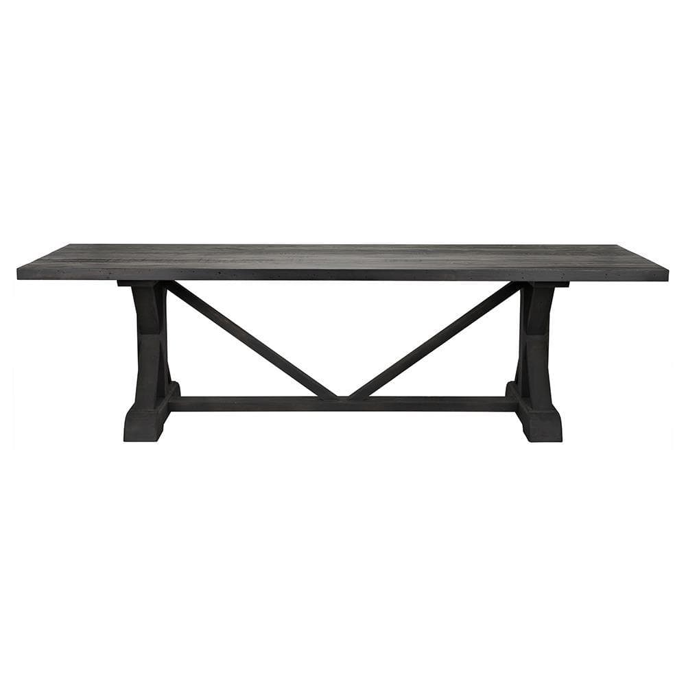 Noir Noir X-Dining Table - Medium - Black OW006-9-BW