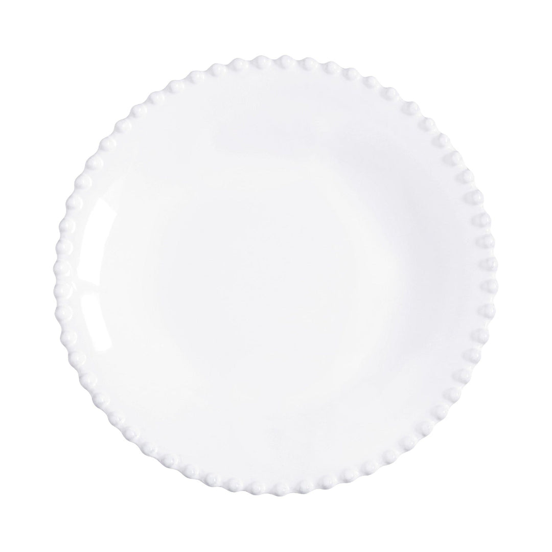 Costa Nova Costa Nova Pearl White Soup/Pasta Plate 24 cm | 10'' PEP241-02202F