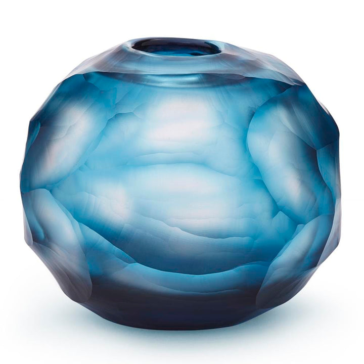 Shannon Small Vase - Ocean Blue
