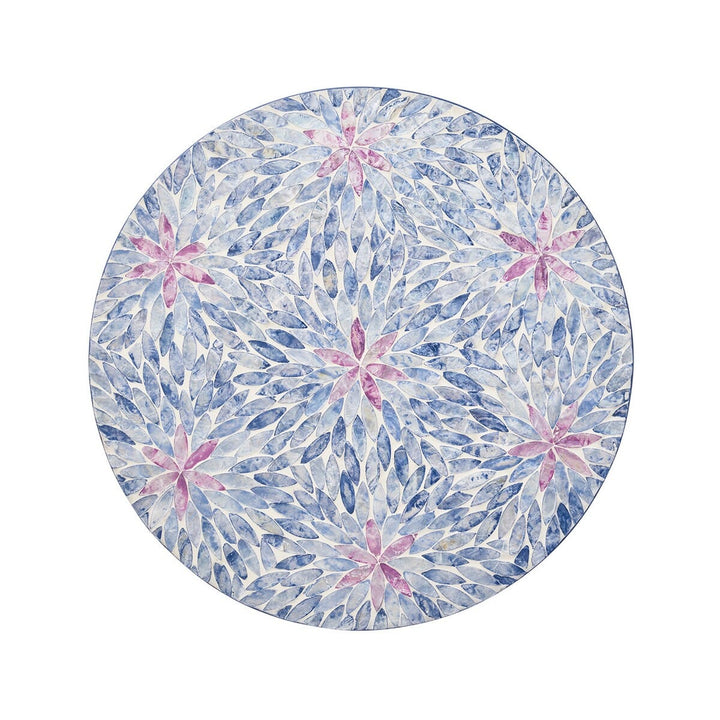 Kim Seybert Flora Placemat in Lilac & Periwinkle - Set of 4