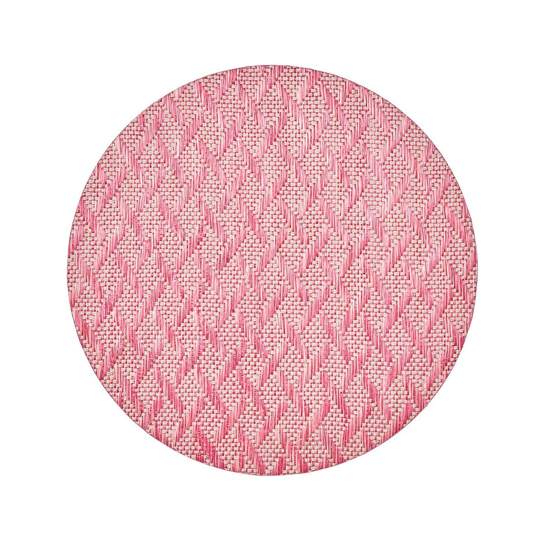 Kim Seybert Basketweave Placemat in Blush & Pink - Set of 4