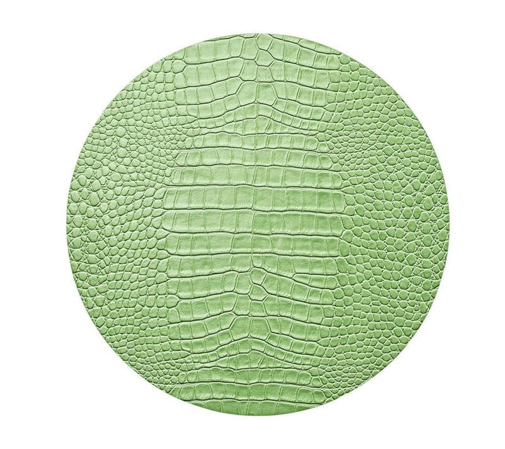 Kim Seybert Kim Seybert Croco Placemat in Green - Set of 4 PM2192041GRN
