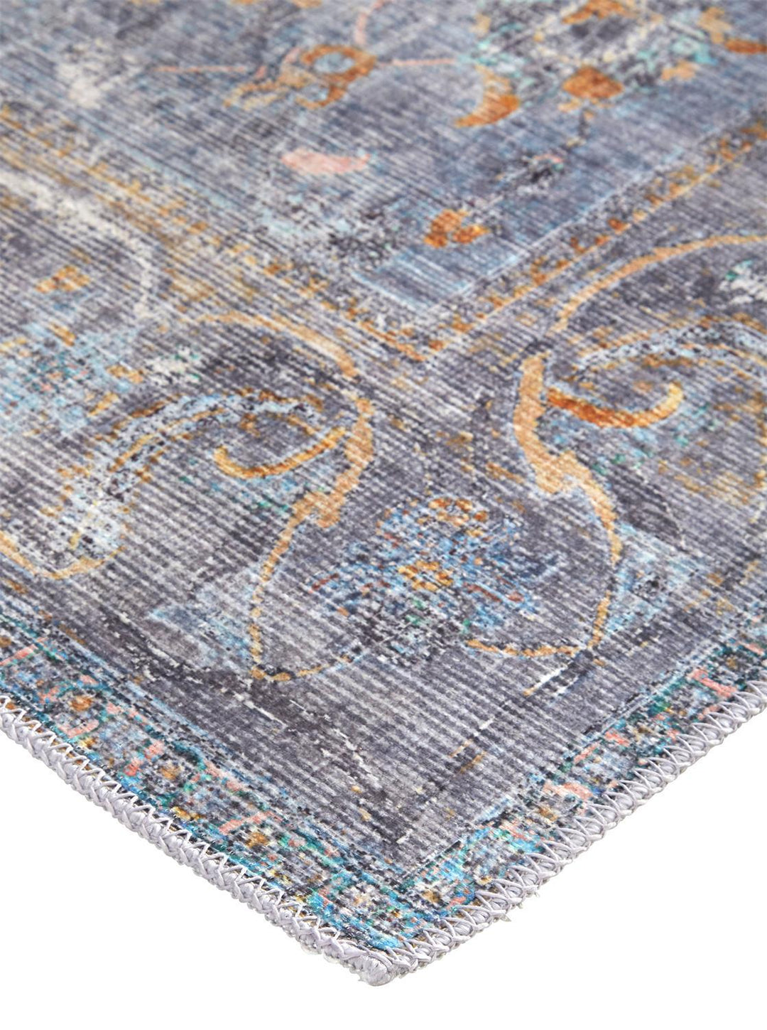 Feizy Feizy Percy Vintage Medallion Rug - Blue & Gray - Available in 5 Sizes