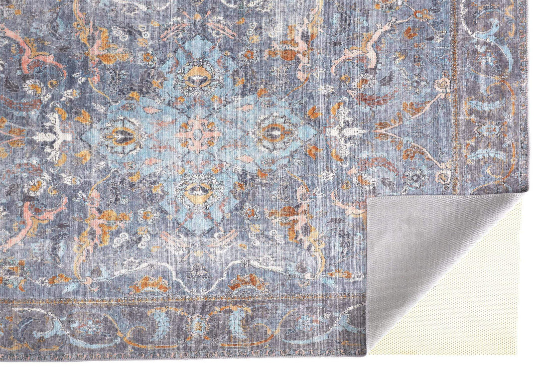 Feizy Feizy Percy Vintage Medallion Rug - Blue & Gray - Available in 5 Sizes