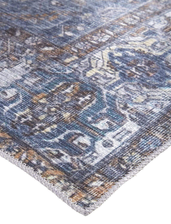 Feizy Feizy Percy Vintage Medallion Rug - Blue & Light Gray - Available in 5 Sizes