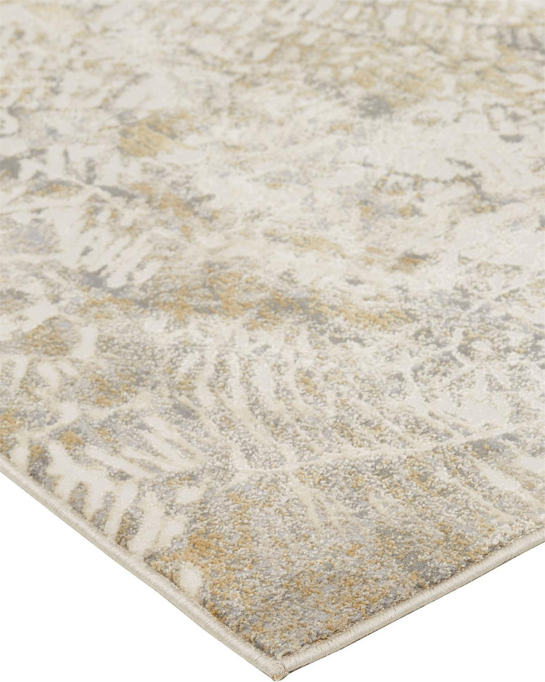 Feizy Feizy Frida Distressed Abstract Watercolor Rug - Ivory & Gray - Available in 9 Sizes