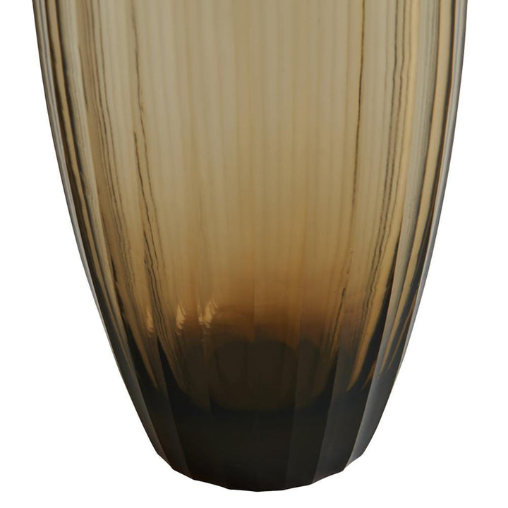 Pavilion Large Vase - Amber Smoke