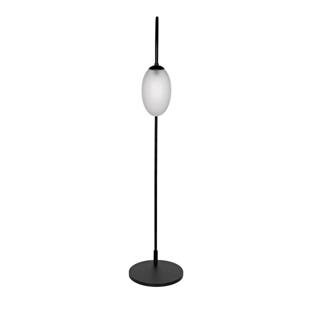 Sondre Floor Lamp - Black Steel