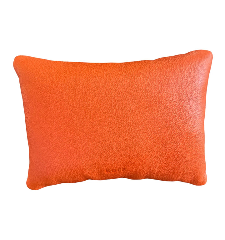 Koff Koff Medium Woven Leather Accent Pillow - Rainbow KOFF-MEDIUM-RAINBOW