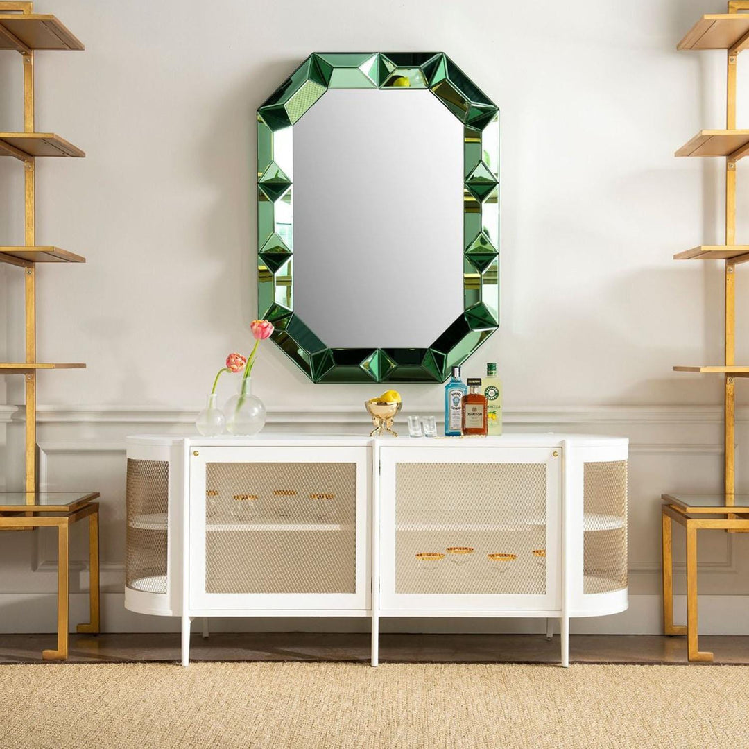 KEERA-Villa / Emerald Green Mirror