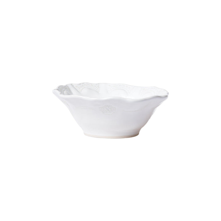 Vietri Vietri Incanto Stone White Lace Cereal Bowl SINC-W1105D
