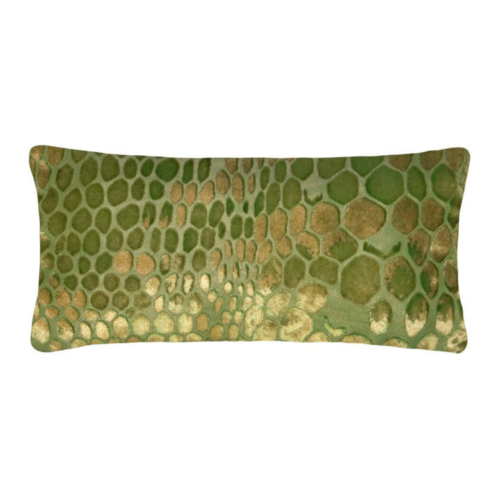 Kevin O'Brien Studio Kevin O'Brien Studio Snakeskin Mini Velvet Pillows | 9 Colors Grass SNP-GRAS-715