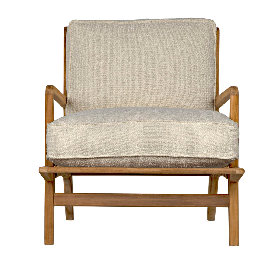 Aidan Chair - White US Made cushions