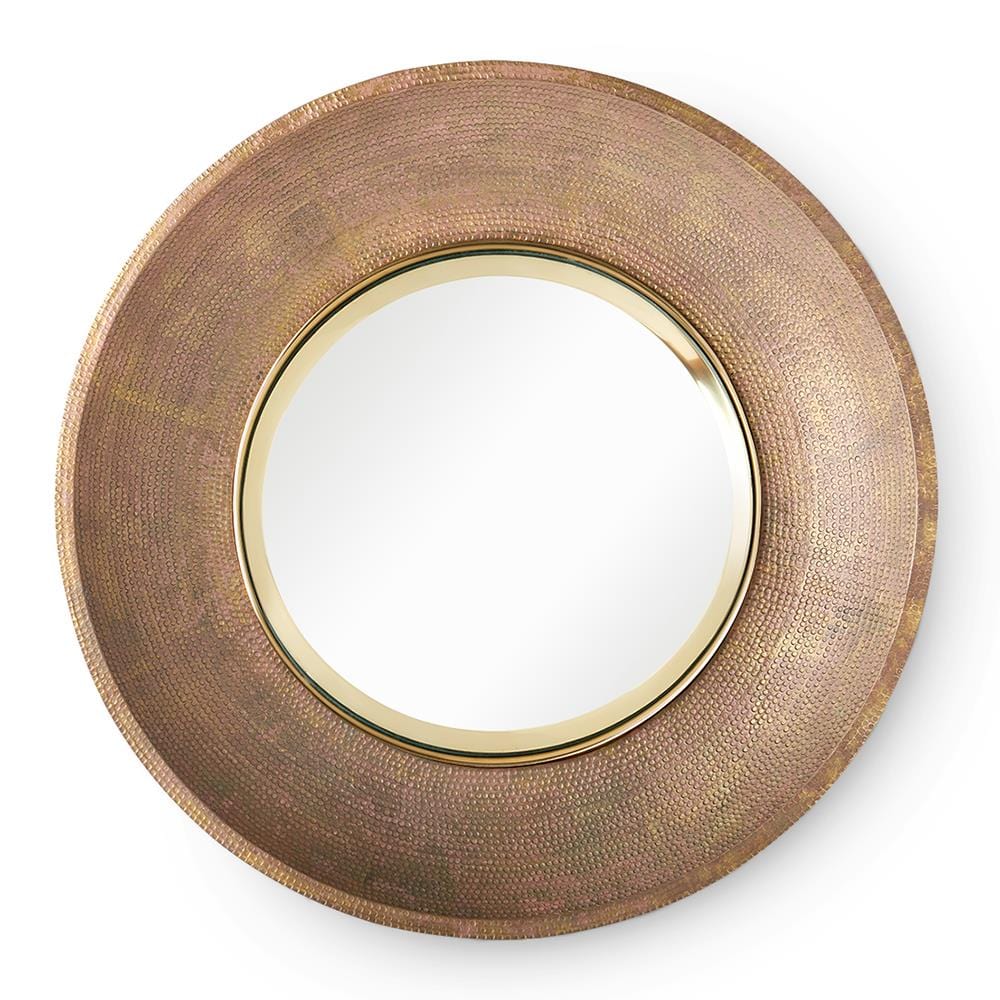 Sabina Wall Mirror - Antique Brass