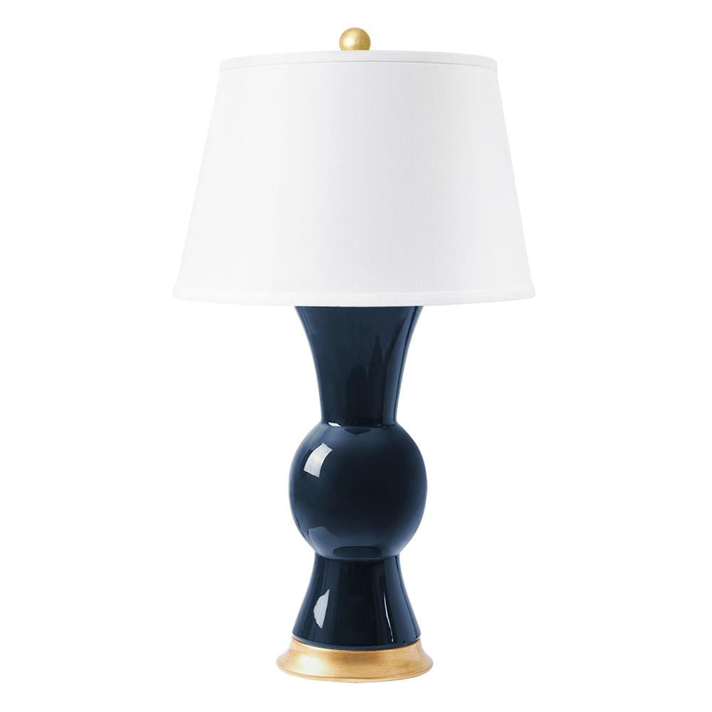 Sajid Table Lamp - Navy Blue
