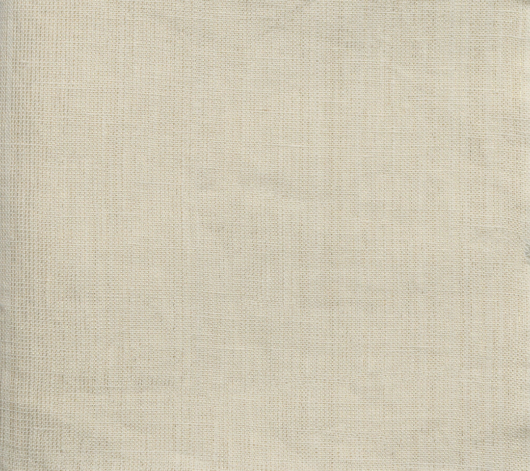 Kim Seybert Fringe Tablecloth - White & Gold