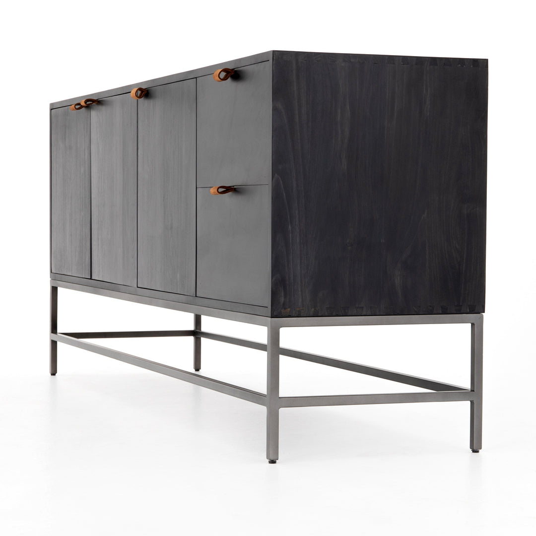 Troy Midcentury Wood Sideboard with Storage - Available in 2 Colors