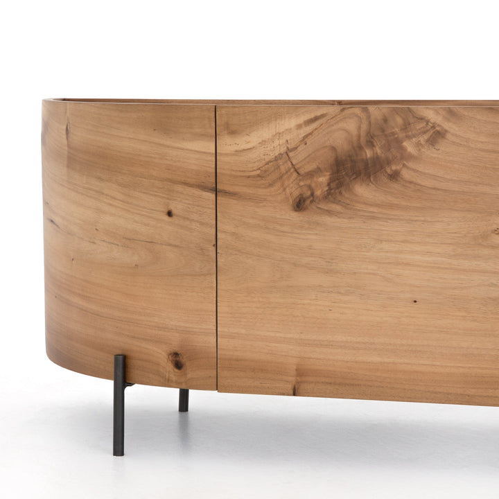 Laurence Media Console - Gold Guanacaste