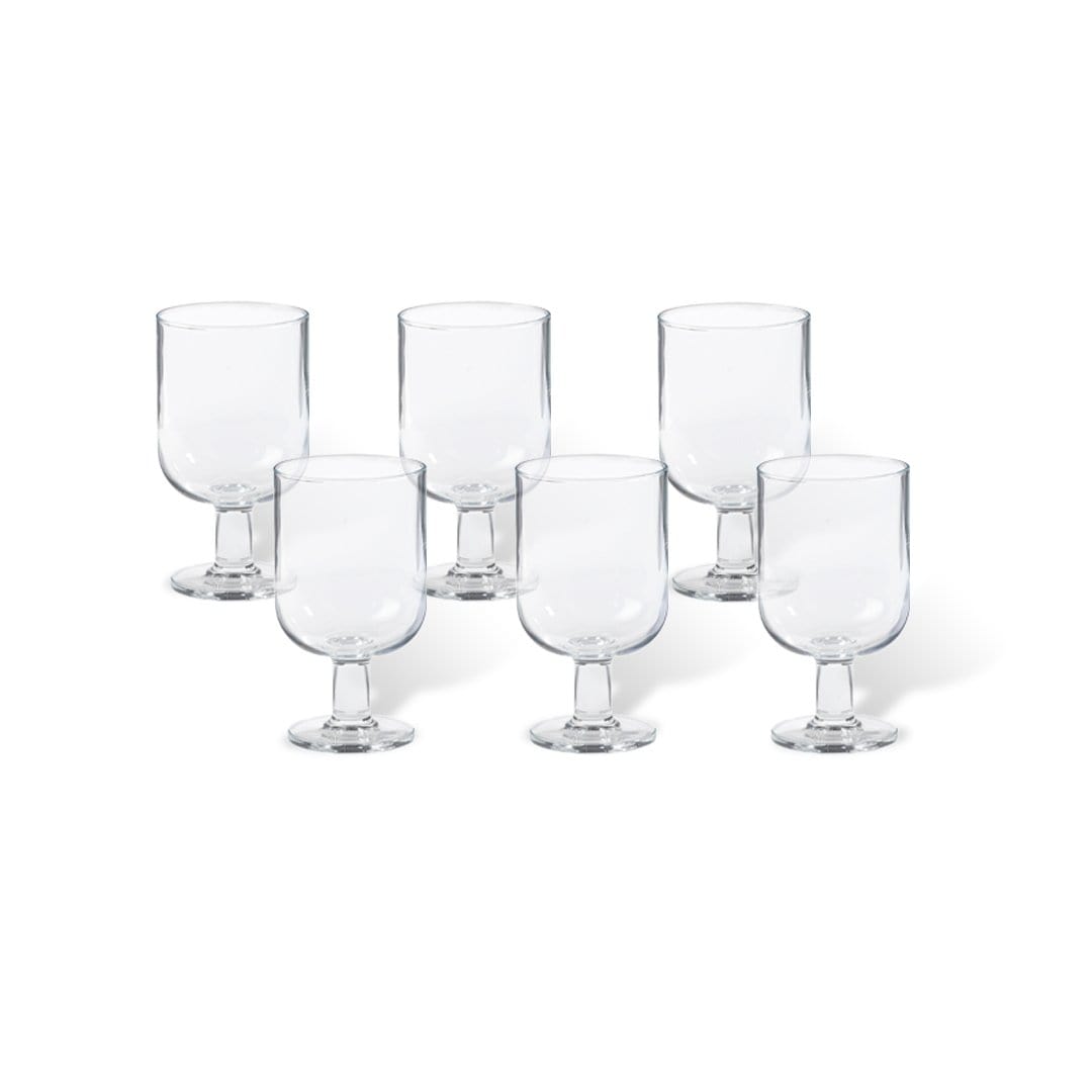 Costa Nova Costa Nova Safra Water Glass - Set of 6 - Clear V10226-S6