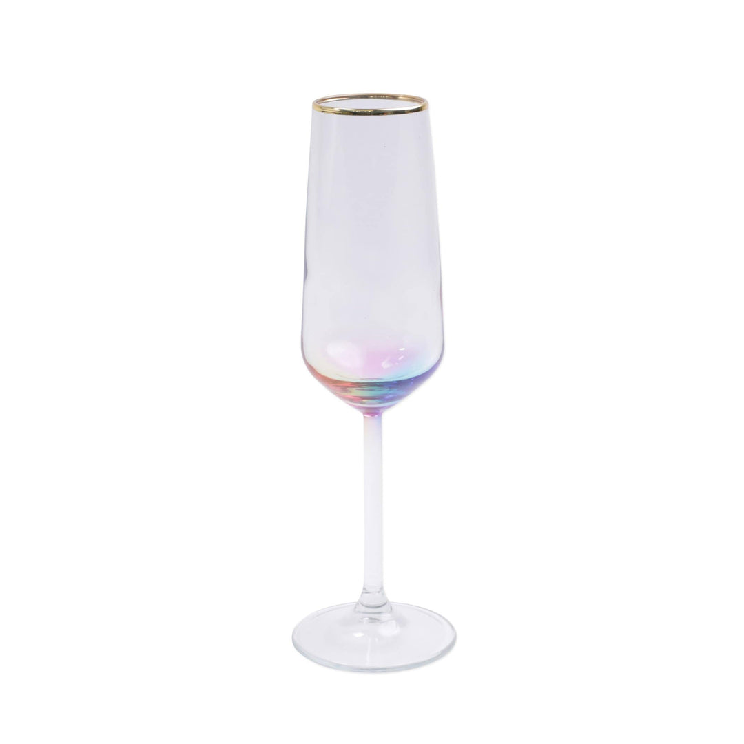 Vietri Vietri Rainbow Champagne Flute VBOW-M52150