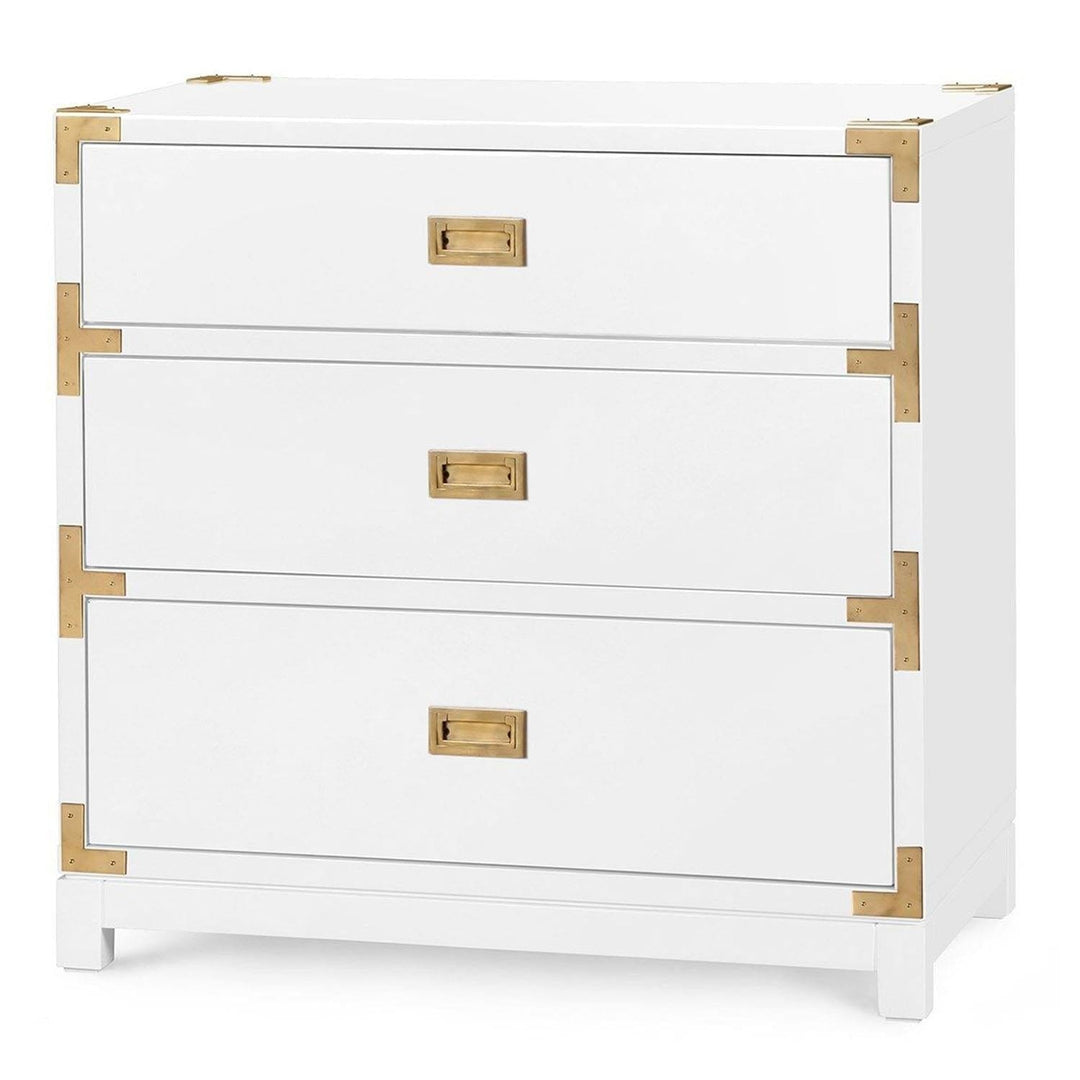 Colville 3-Drawer Side Table - Available in 3 Colors