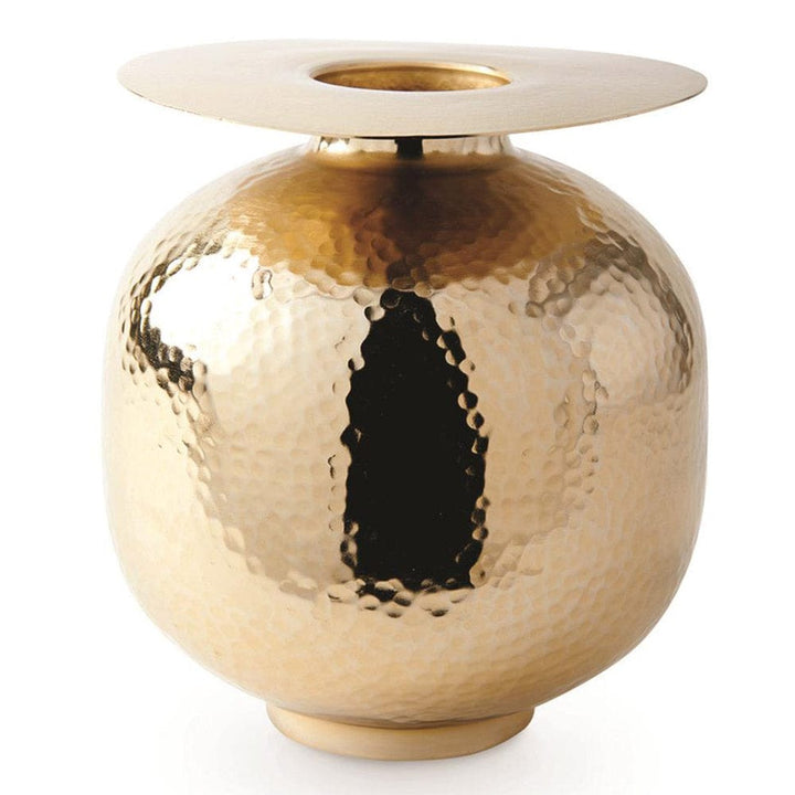 Keane Medium Vase - Brass Finish