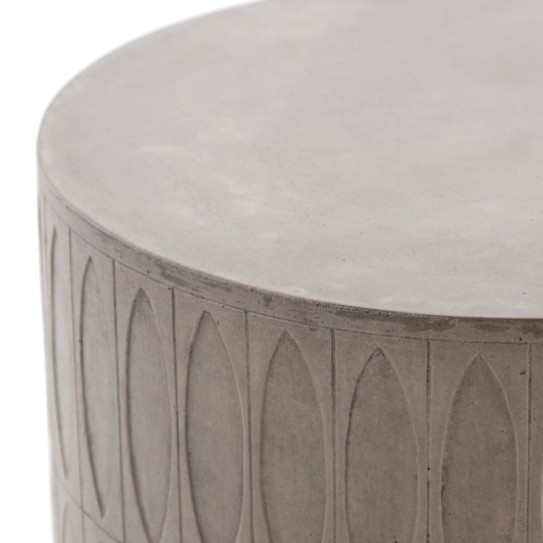 Carol End Coffee Table - Grey Concrete
