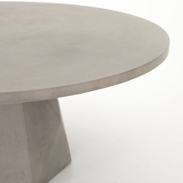 Brady Outdoor Coffee Table - Grey Concrete
