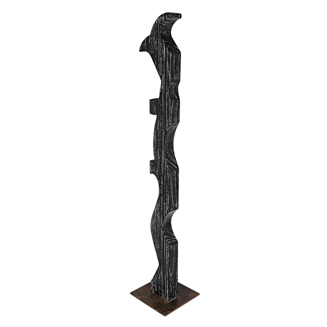 Balper Sculpture - Cinder Black