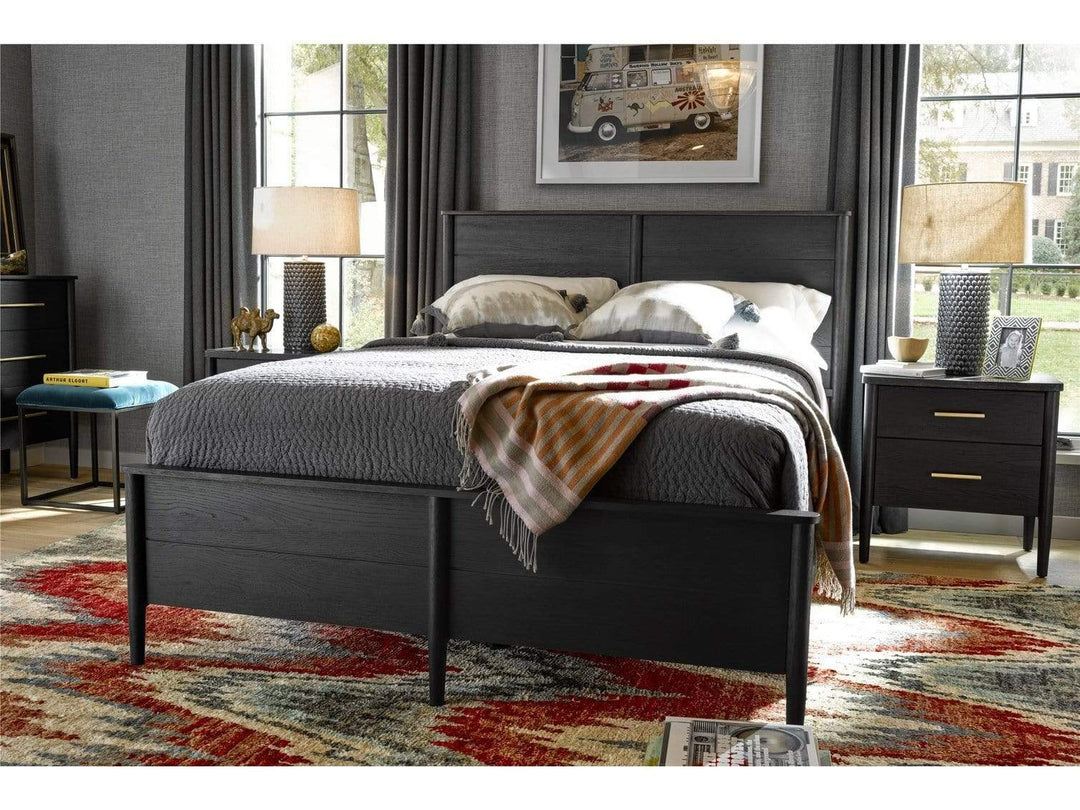 Alchemy Living Alchemy Living Hendrix Bed Complete Queen - Black 705250B